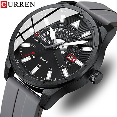 Relógio CURREN 8421XG Masculino Esportivo e Elegante