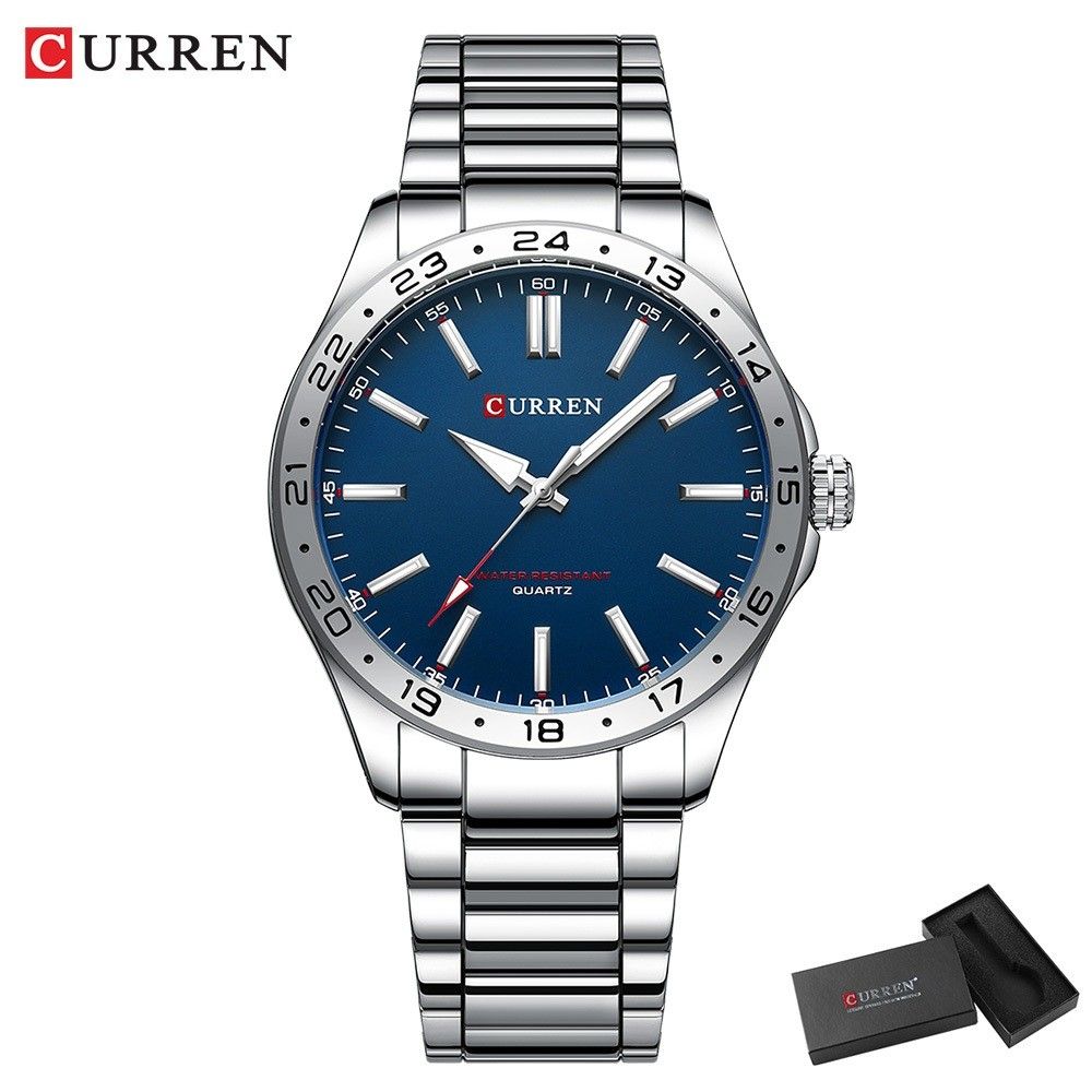 Relógio CURREN Masculino: Elegância à Prova D'água