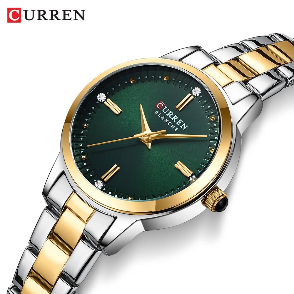 Relógio Feminino Curren 9094 XS: Elegância à Prova D'água