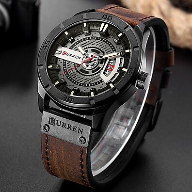 Relógio Masculino Casual CURREN 8301X: Estilo e Durabilidade no Seu Pulsar