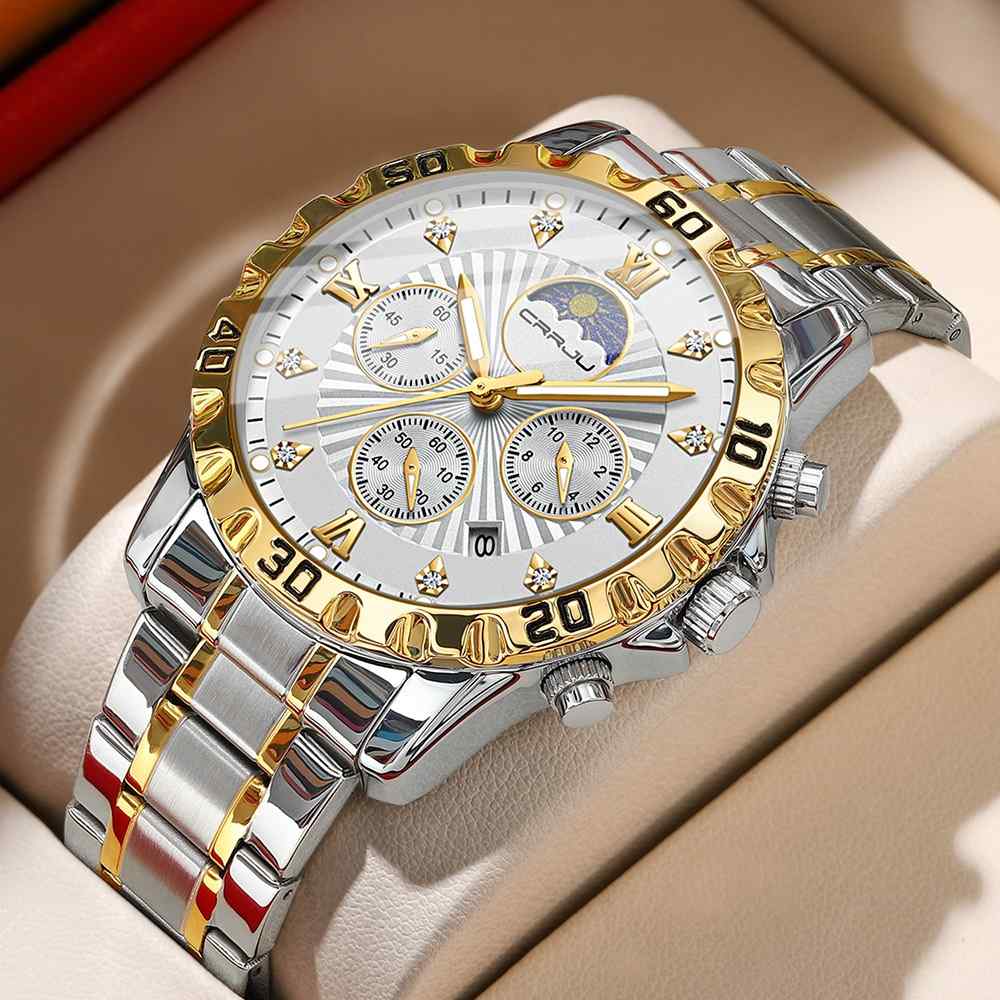 Relógio Masculino CRRJU 2320 XS: Estilo e Função