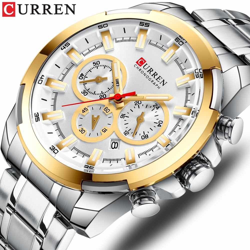 Relógio Masculino CURREN CR61SX: Esporte e Estilo