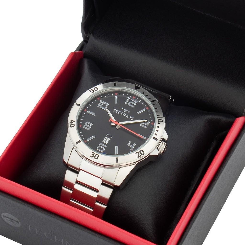 Relógio Technos Prata: Elegância Militar