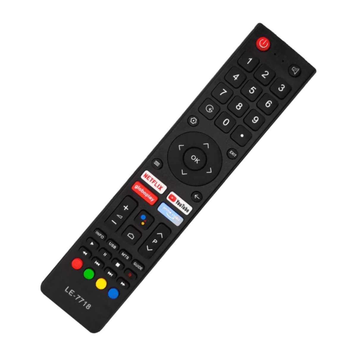 Controle Remoto Compatível com TV Philco Smart TV 4K – Conforto e Praticidade na Sua Sala