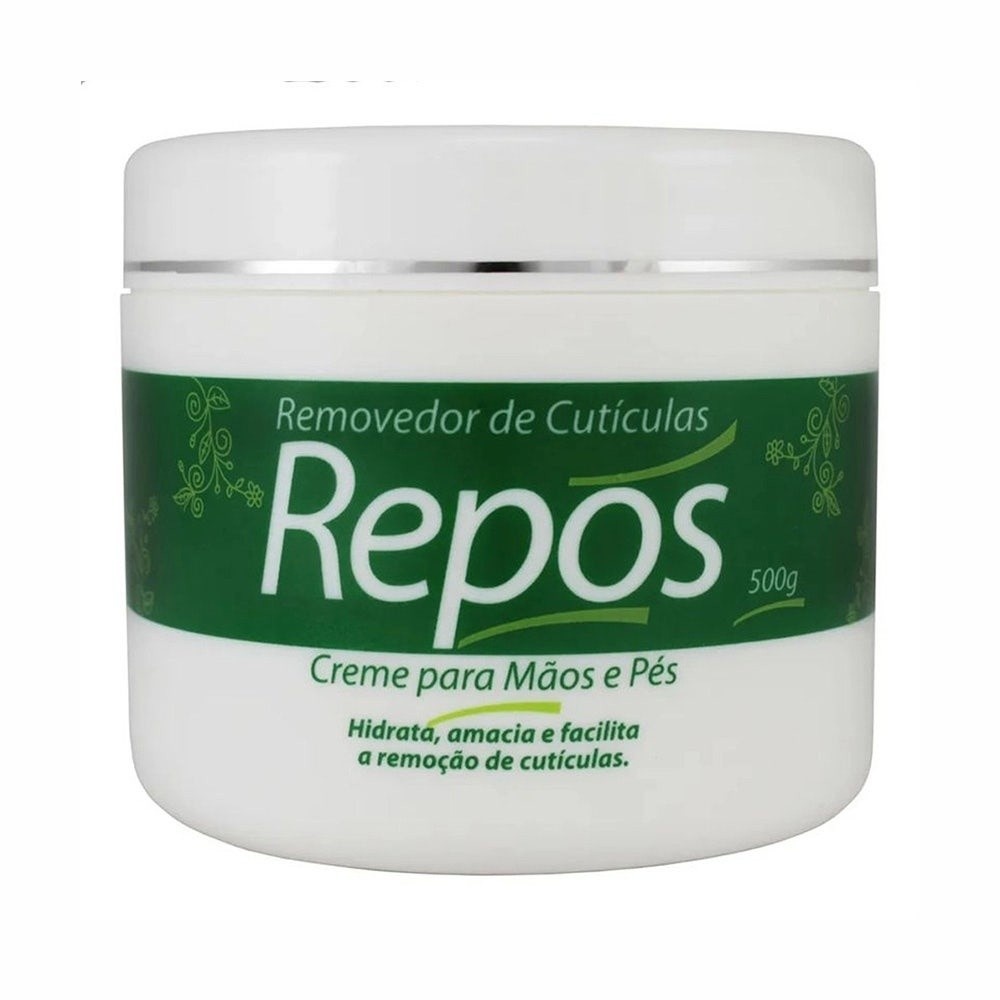 Remova Cutículas Sem Dor: Creme Repos 500g