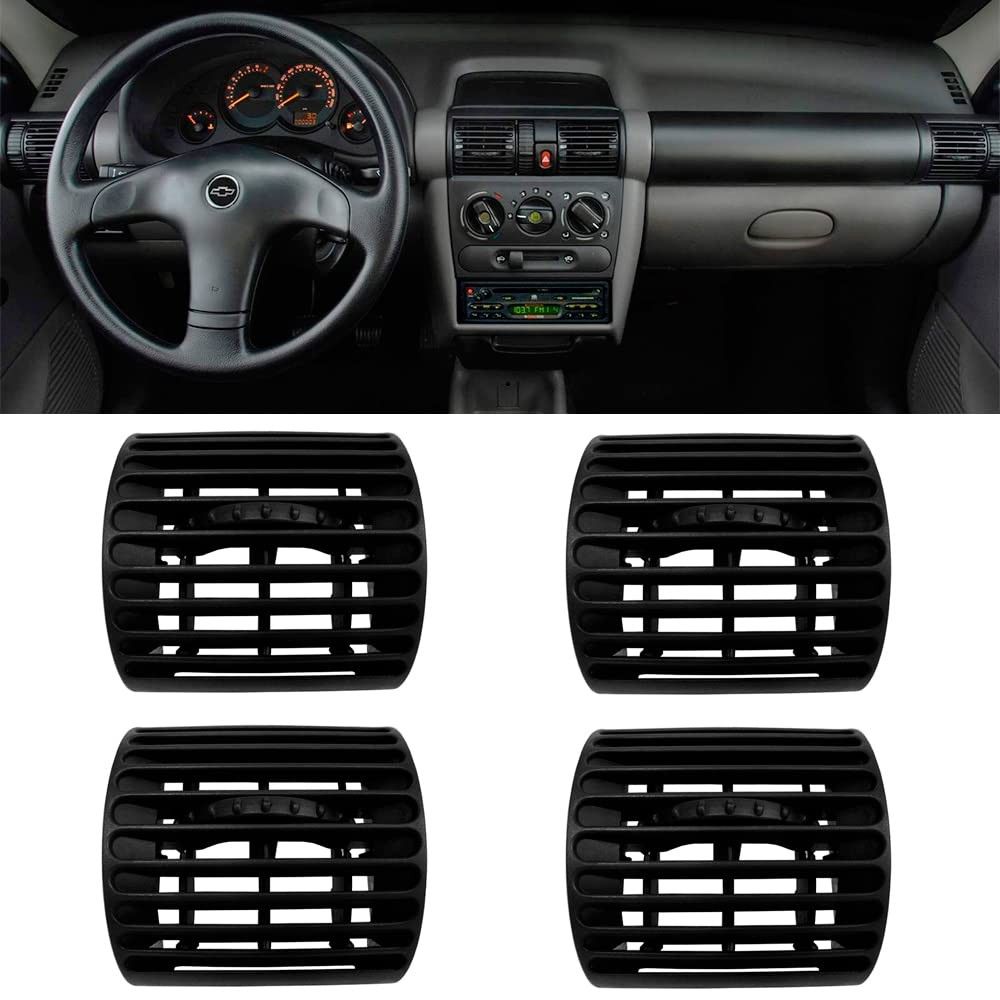Kit Grade Difusor Ar Corsa Classic 94-2013 Preto: Renove o Interior do Seu Carro!