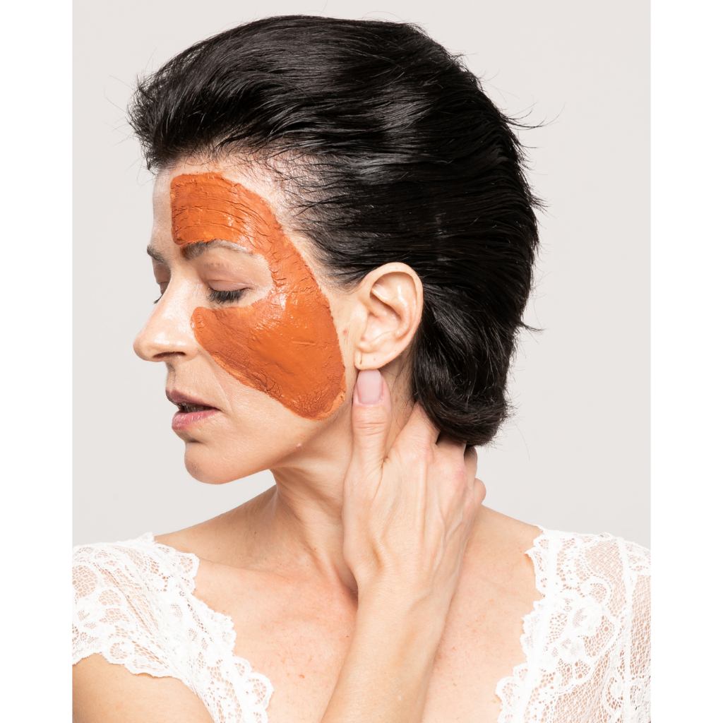 Máscara Argila Vermelha 40g: Rejuvenesce e Revitaliza