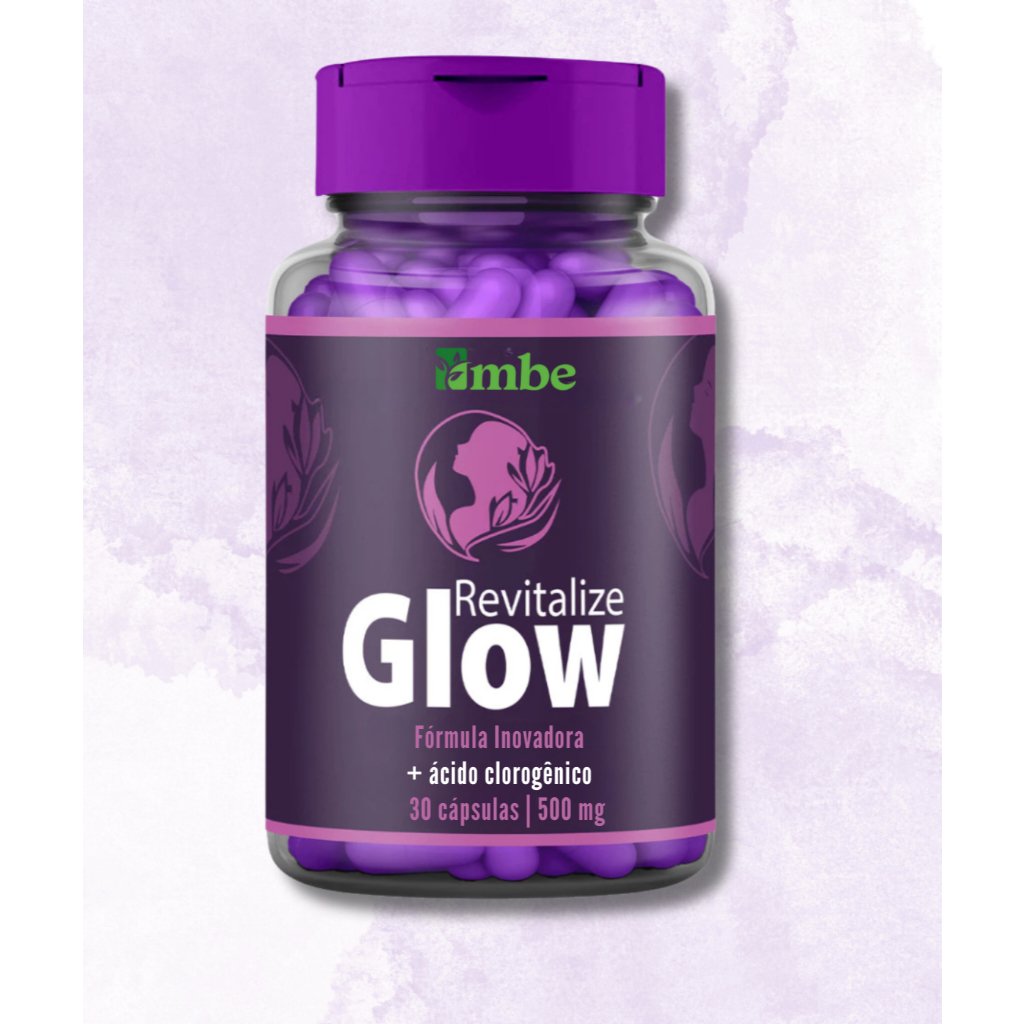 Revitalize Glow Original 60 Capsulas: Suplemento Natural para Bem-Estar