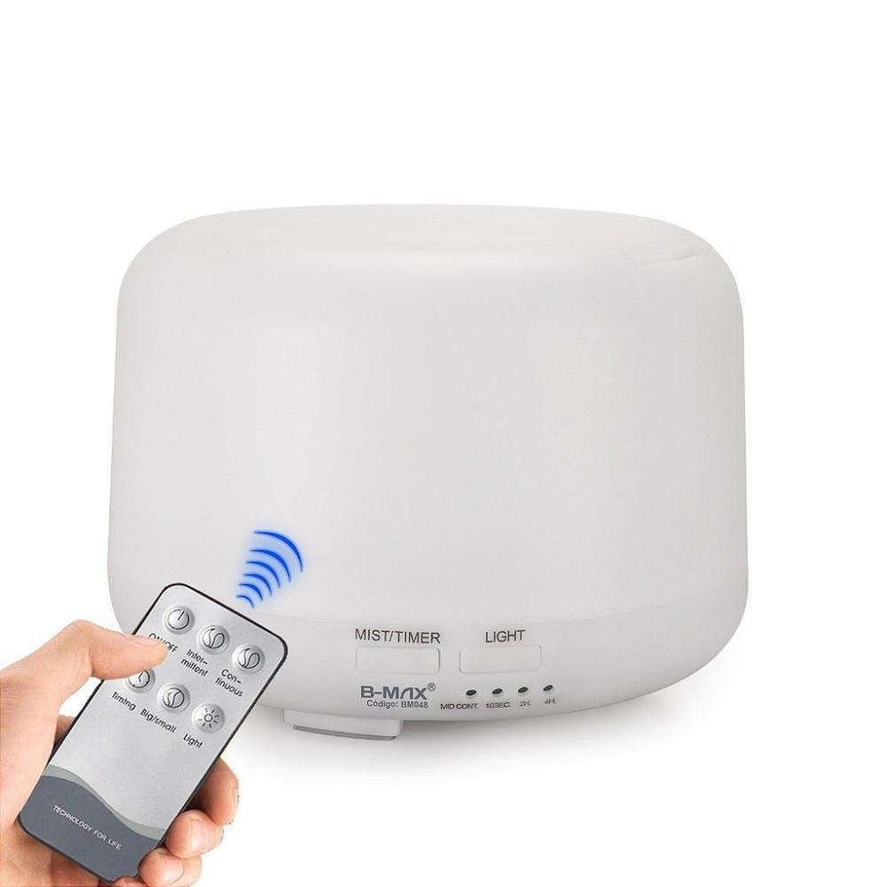 Umidificador e Aromatizador B-max BM048 Bivolt - Iluminação RGB e 7h de Funcionamento