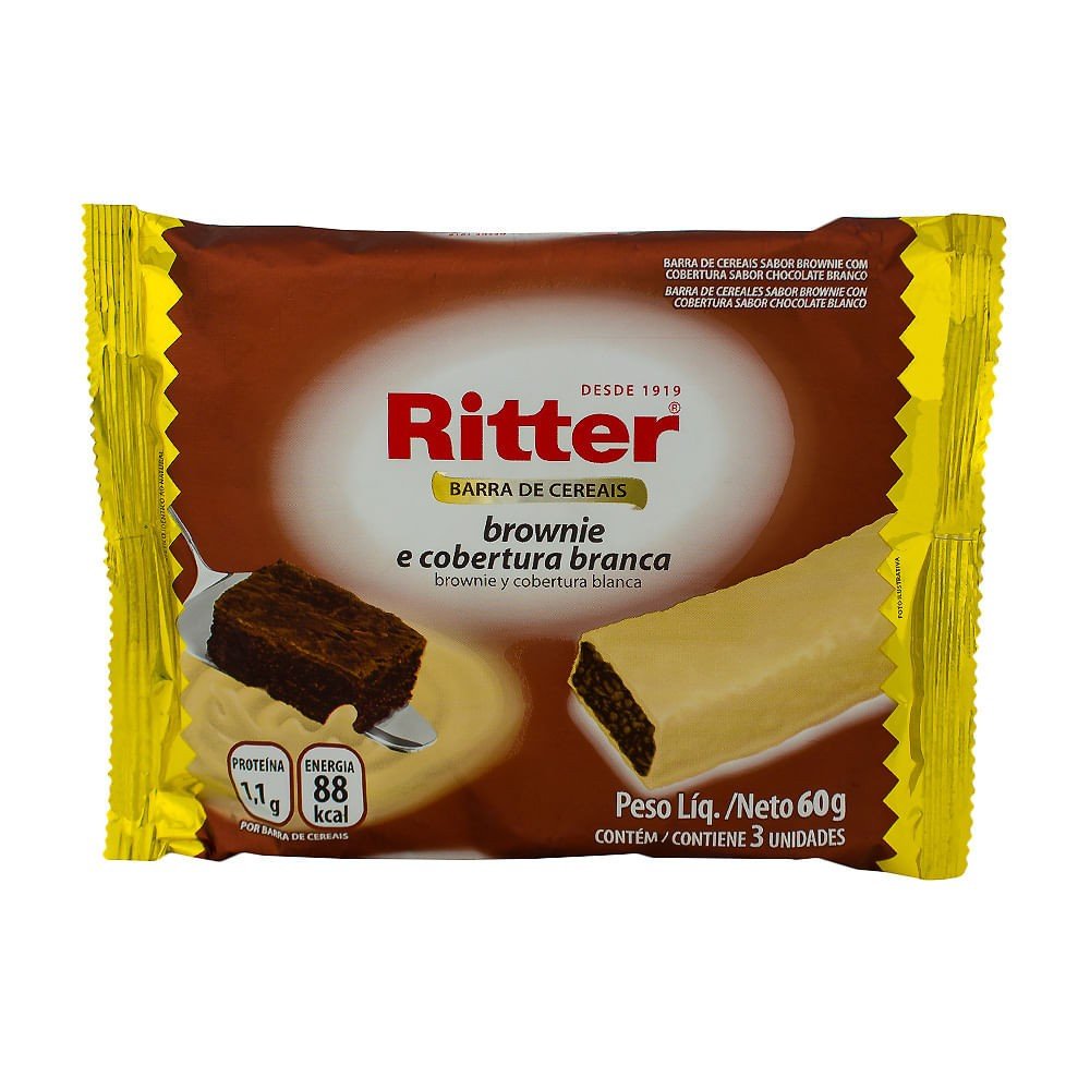 Ritter Brownie: Energia Deliciosa em Cada Mordida!