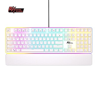 RK918: Domine Seus Jogos com o Teclado Mecânico RGB