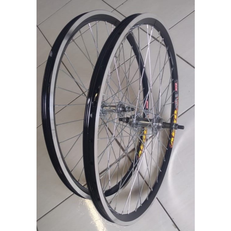 Rodas Montadas para Bicicletas Juvenil 24 Polegadas: Leves e Resistentes