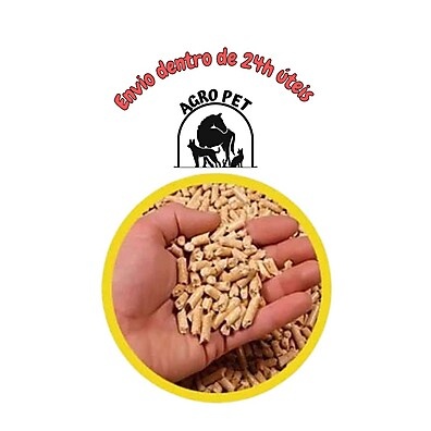 Granulado de Madeira 10kg Cleaning Cat – Higiene Ideal para Gatos e Roedores