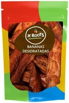 Banana Passa Desidratada Saborosa Fresca 1kg - X Roots