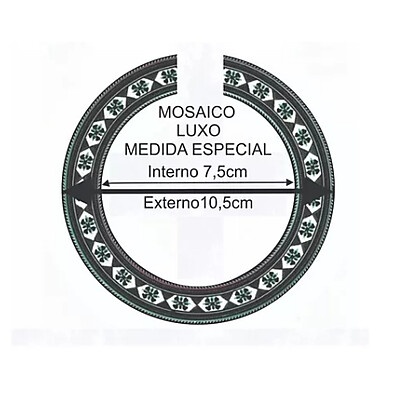 Roseta Adesiva Luxo: Beleza e Proteção para seu Instrumento