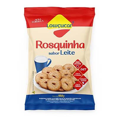 Rosquinha Leite Zero Açúcar Lowçucar: Sabor e Saúde!