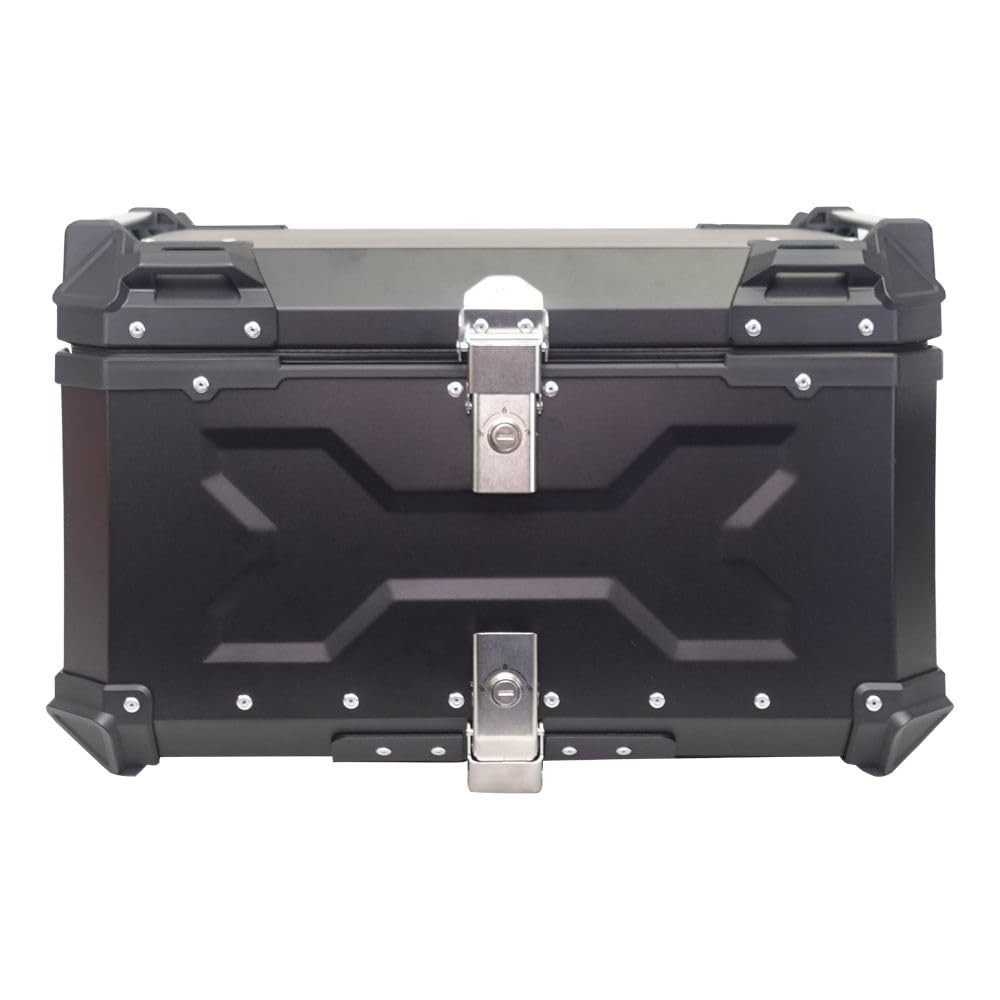 Bauleto Moto Traseiro 45L Tronos Preto: Segurança e Estilo Universal Anti-Roubo