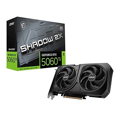 RTX 5060 Ti MSI Shadow 2X OC Plus: Potência Gráfica com GDDR7