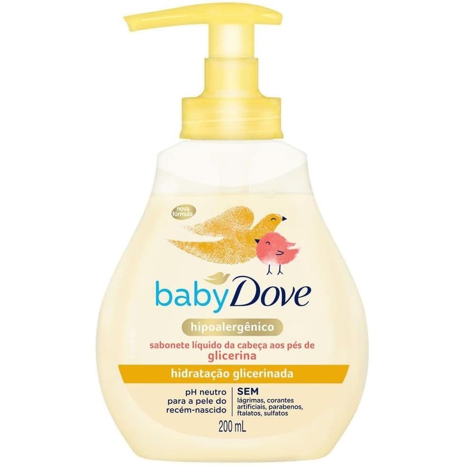 Sabonete Baby Dove Hidratação Glicerinada: Suavidade e Cuidado para o Bebê