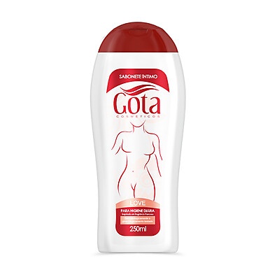Sabonete Íntimo Love Gota Dourada 250 ml: Higiene Suave e Equilíbrio Natural