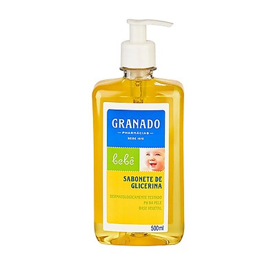 Sabonete Líquido Granado Bebê 500ml – Hidratação Suave e Segura