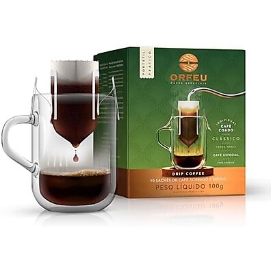 Orfeu Café Clássico Drip Coffee 100g: Sabor Intenso