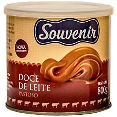 Doce de Leite Pastoso Souvenir 800g: Sabor Irresistível!