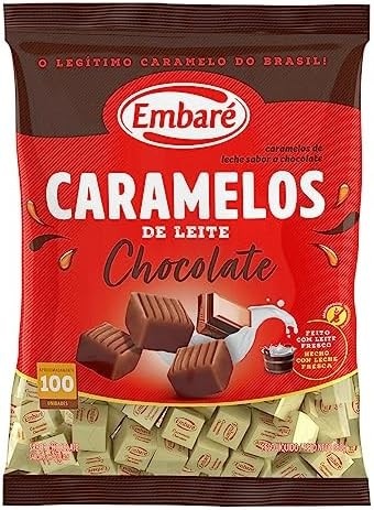 Embaré Caramelos Sabor Chocolate 660g
