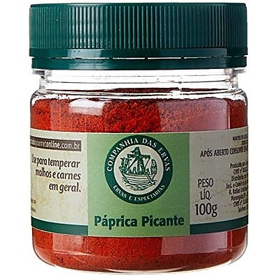 Páprica Picante Companhia das Ervas 100g: Sabor Intenso!