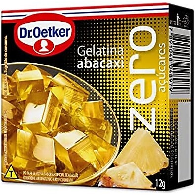 Gelatina Dr. Oetker Abacaxi Zero Açúcar: Sabor Delicioso e Fácil!