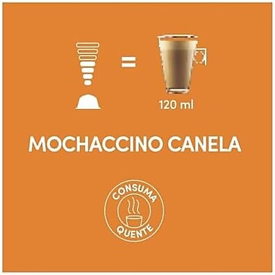 Mochaccino Canela Dolce Gusto: 10 Cápsulas Sabor Único