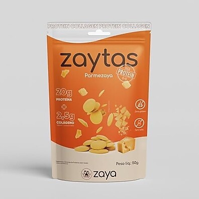 Snack Zaytas Proteico Parmezaya: Sabor e Proteína 50g