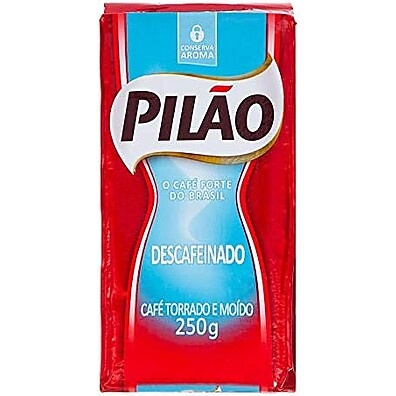 Café Pilão Descafeinado Vácuo 250g: Sabor Puro Sem Cafeína