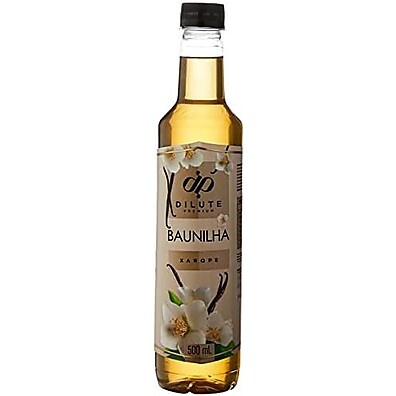 Dilute Xarope Baunilha 500ml: Sabor Puro e Versátil