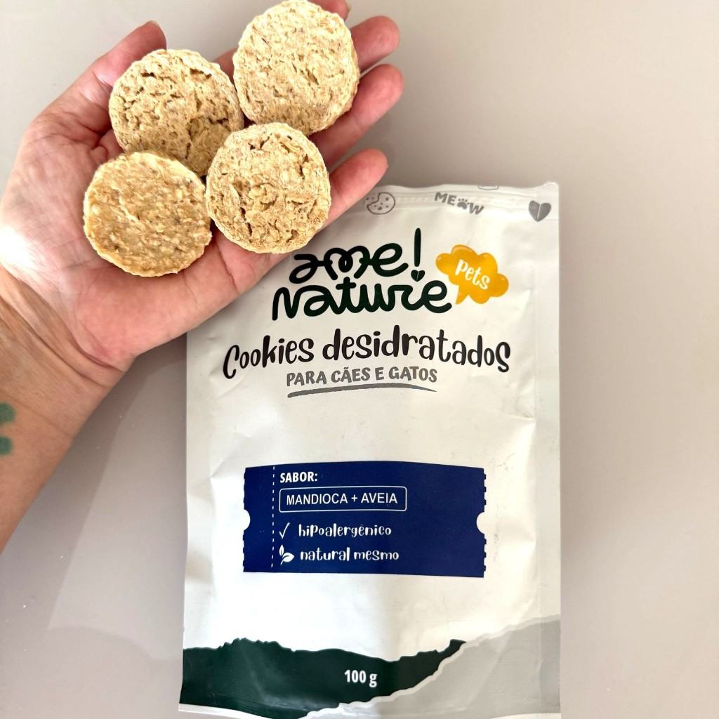 Petisco Natural Desidratado para Cães e Gatos – 3 Sabores