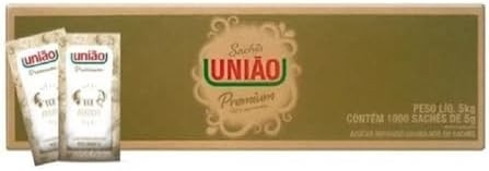 Açucar União Sache Caixa 1000 Saches Açucar Uniao