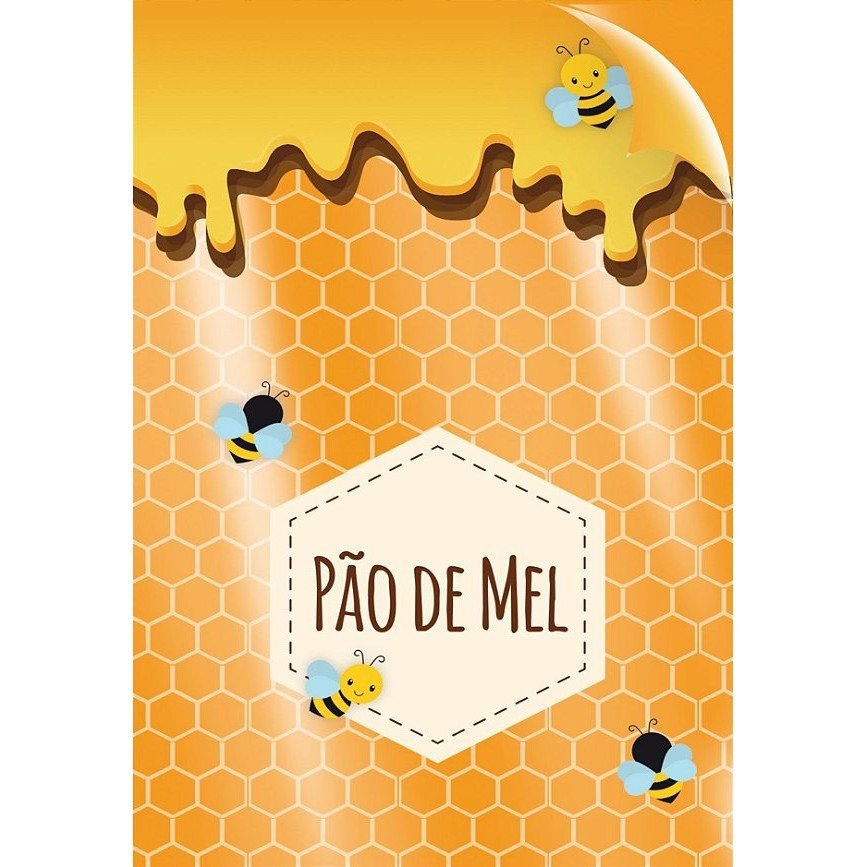 Sacos Decorados Pão de Mel: Elegância em 50 Unidades