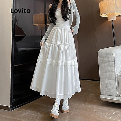 Saia Casuais Lovito LNA71505 - Estilo e Conforto para o Dia a Dia