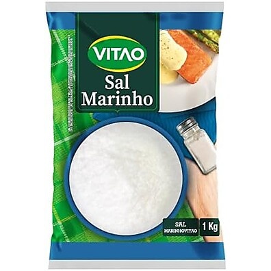 Vitao Sal Marinho: Puro Sabor do Mar