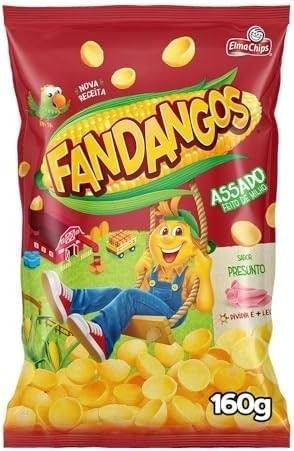 Salgadinho Presunto Elma Chips Fandangos 160G