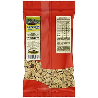 Amendoim Assado Salgado Da Colonia 320g: Crocância Irresistível!