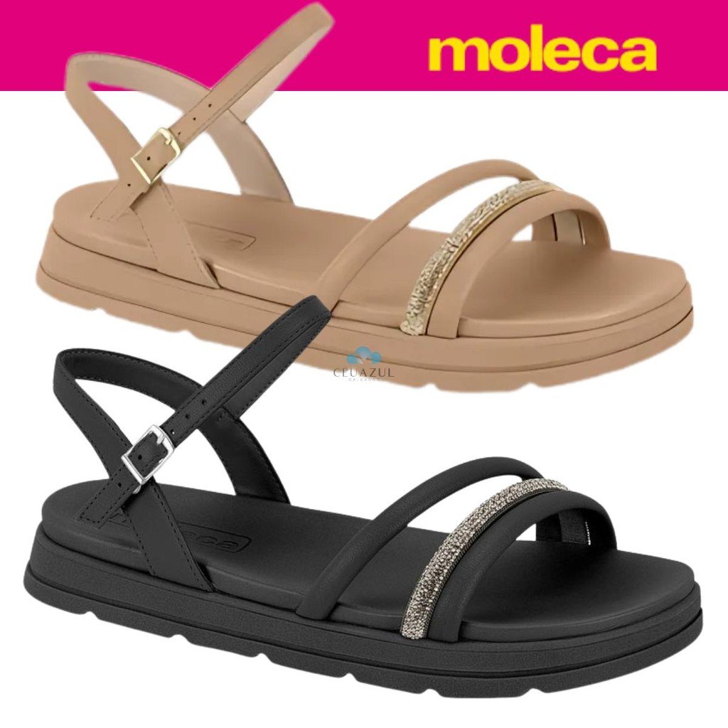 Sandália Feminina com Strass: Elegância e Conforto em Cada Passo