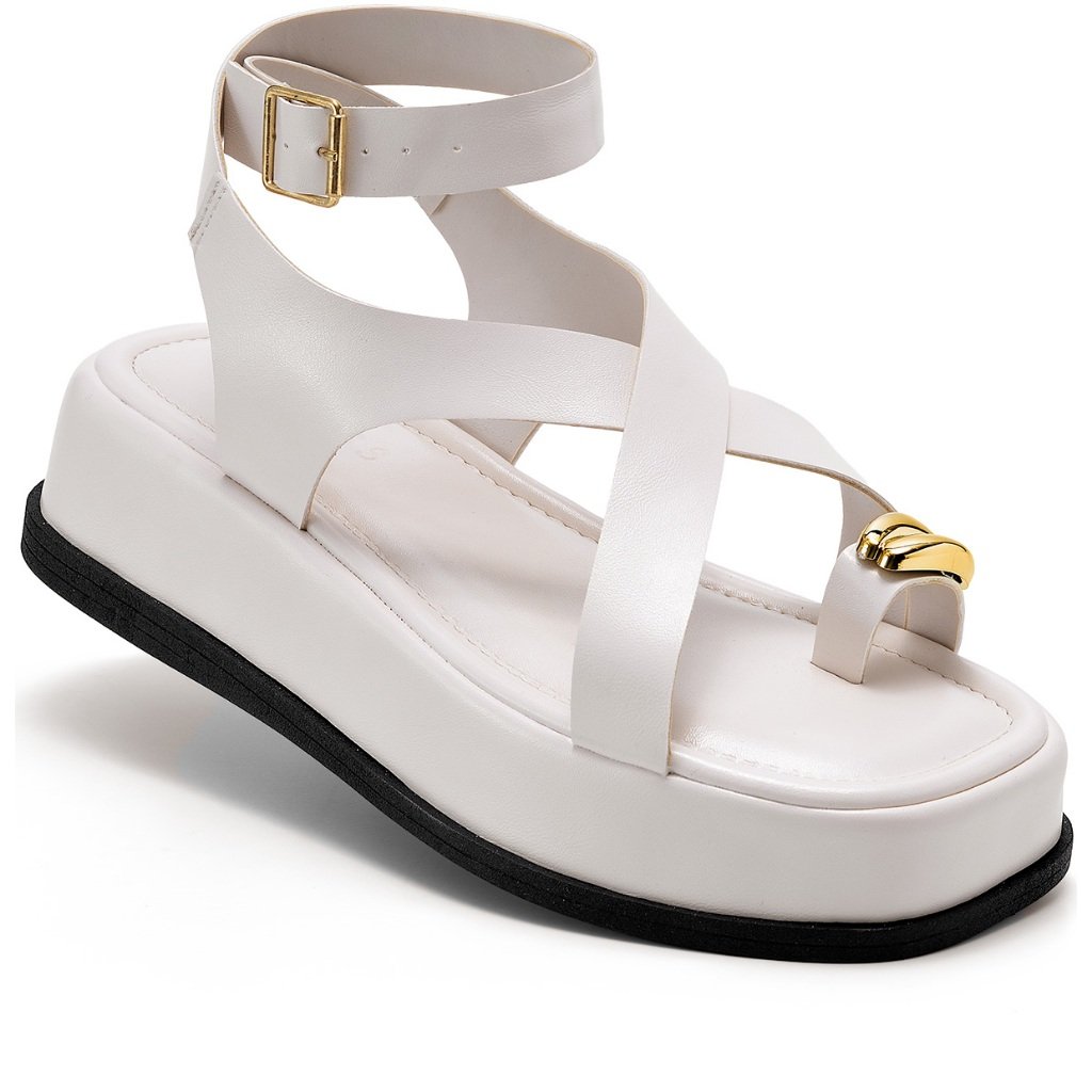 Sandália Lumiss Flatform: Conforto e Estilo!
