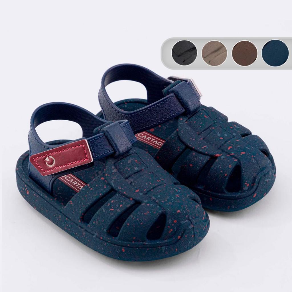 Sandália Mini Baby Oslo Cartago: Conforto e Estilo!