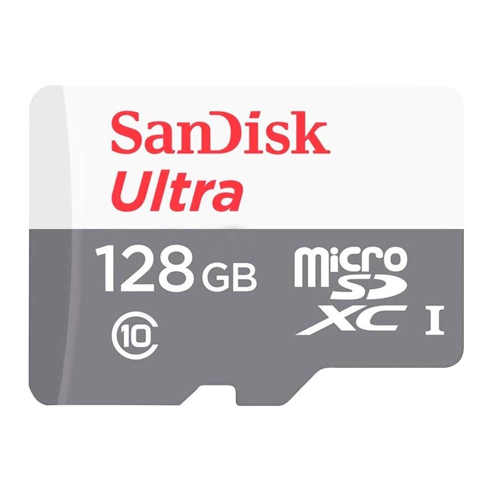 SanDisk Ultra microSDXC 128GB: Velocidade e Espaço para Seus Momentos