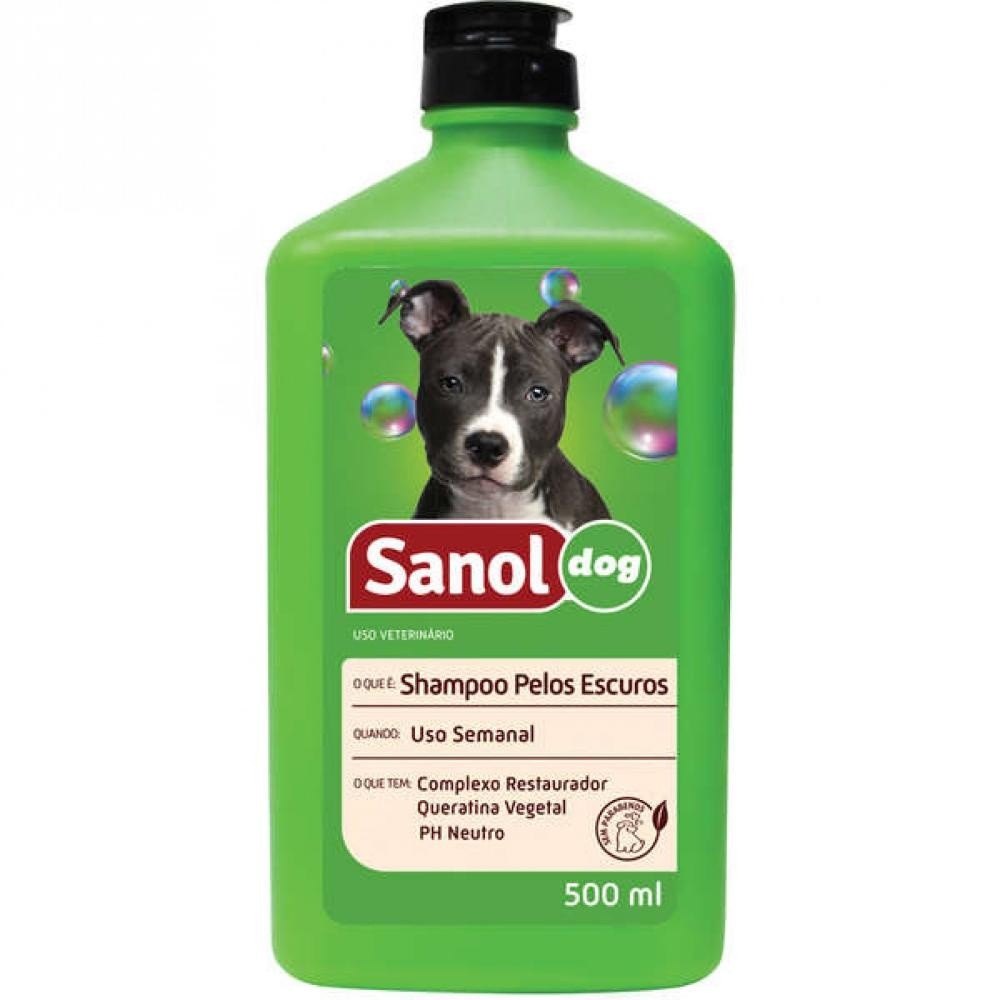 Sanol Dog Pelos Escuros: Brilho e Saúde!