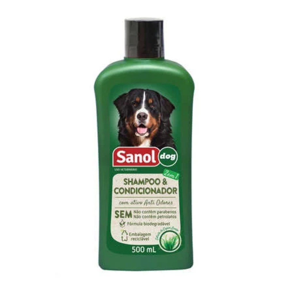 Sanol Dog: Shampoo e Condicionador 2 em 1