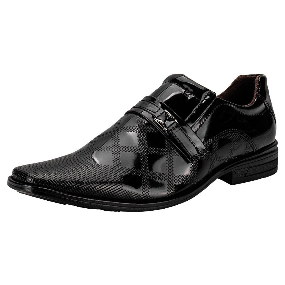 Sapato Masculino Social Bkarellus TR97: Estilo e Conforto para Ocasiões Formais