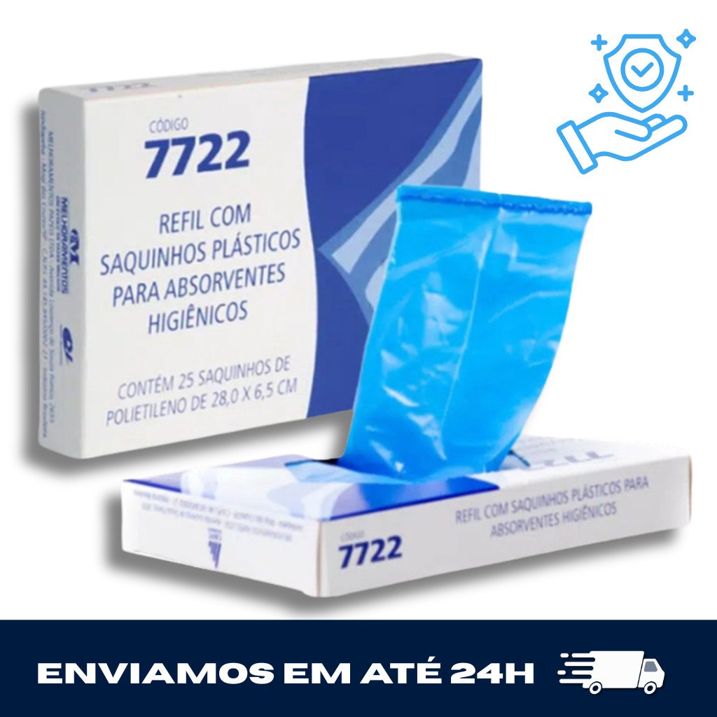 Saquinhos Absorventes: 25 Unidades Super Resistentes!