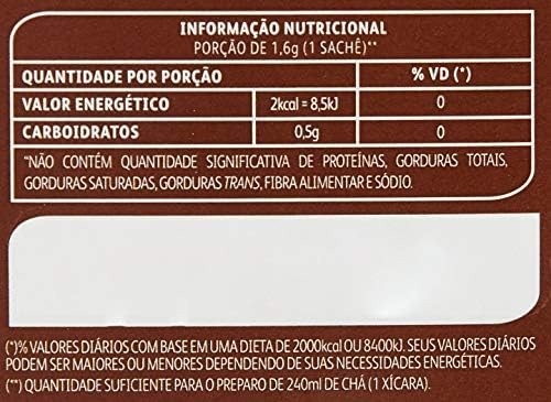 Leão Chá De Gengibre E Especiarias Fuze Com 10 Saquinhos